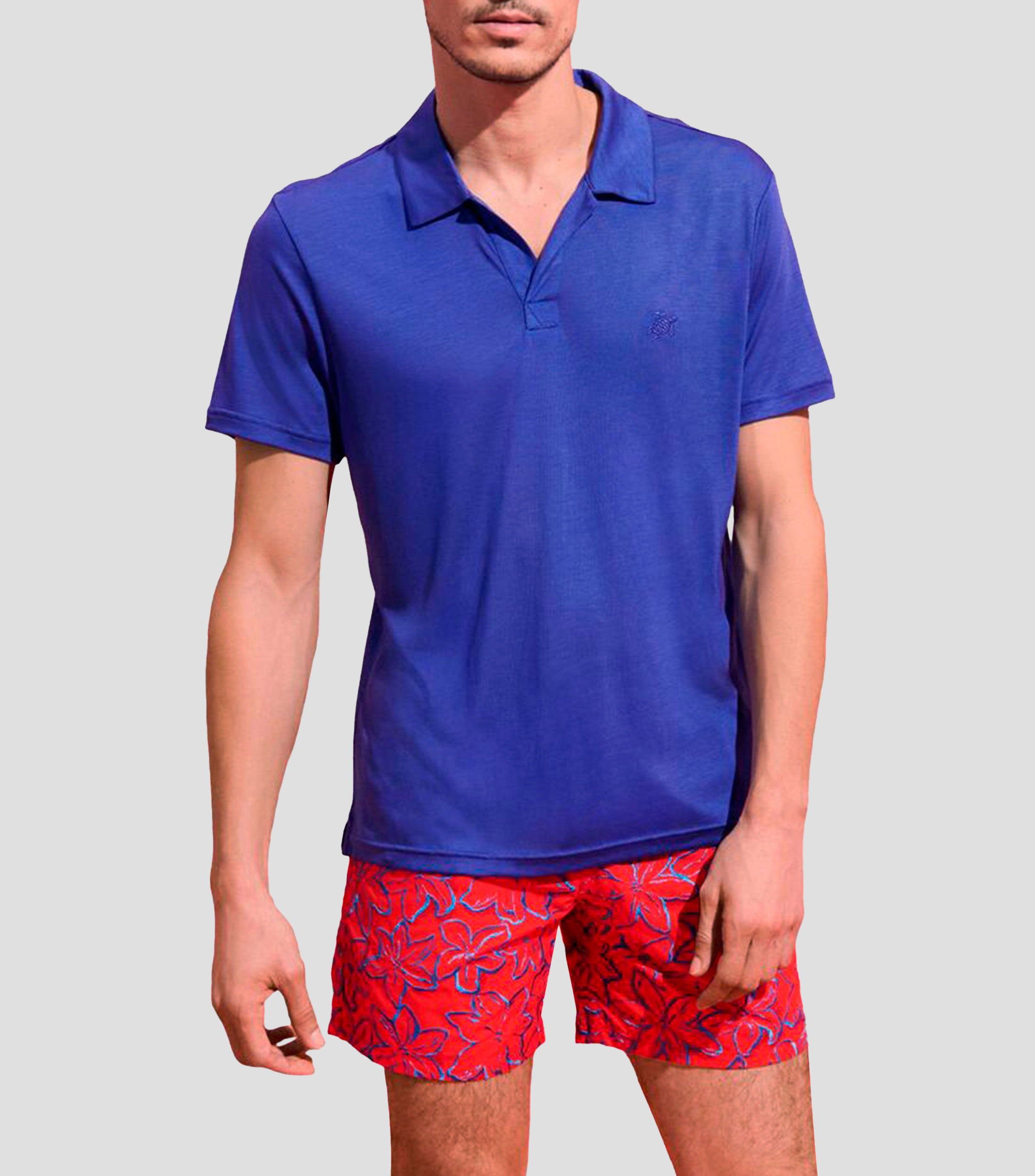 Playera Tipo Polo Manga Corta Hombre